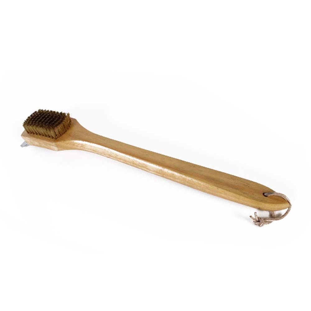 POS_105-12 LKs Grid Brush (Wooden Handle) - Image 1
