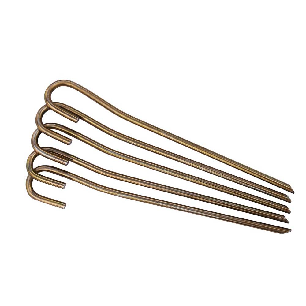 POS_225-076 Tent Peg Straight 150x5mm  Spring Steel (5-Pack) - Image 1