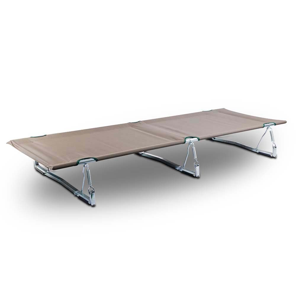 POS_S097 Stretcher Army Officers Handy Bed with 6 Levers STD Size Ripstop Canvas - Image 1