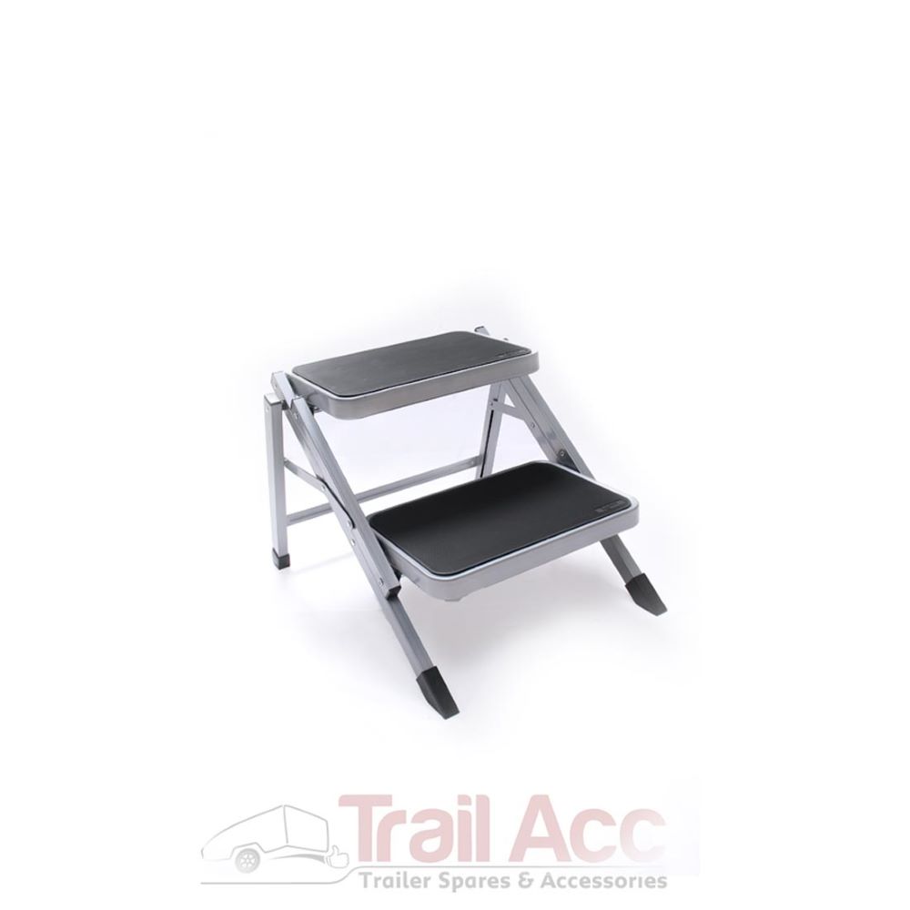 POS_STEPS Steel Folding Double Step - Image 1