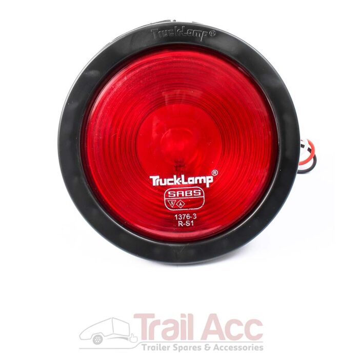 Sealed Red Stop & Tail Lamp 12V - Image 1