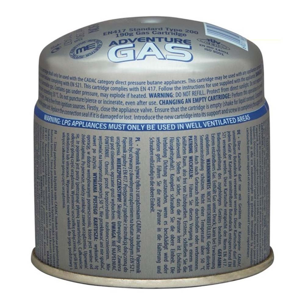 POS_V0403052 Gas Mini Cartridge Cadac 190G - Image 1