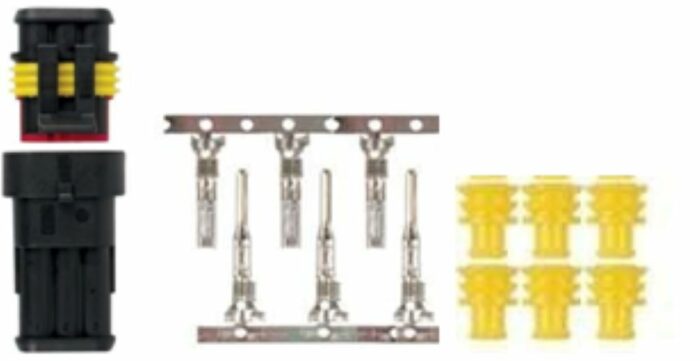 3 Way Terminal Conector Set - Image 1