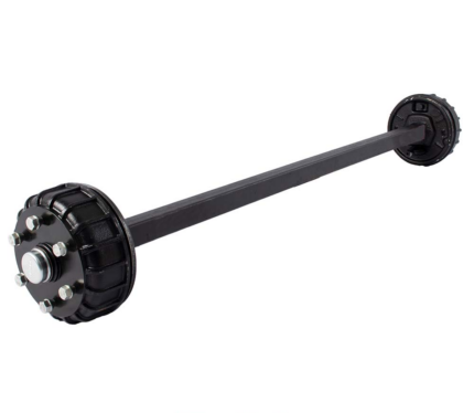 Axle 1600kg Braked 45x1700 Burquip 6/139B