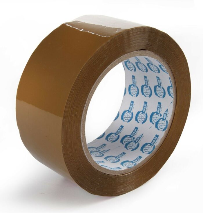 Tape Buff Brown 48mmx45m - Image 1