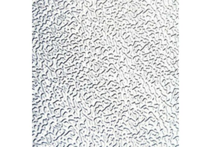 Egret White Embossed Allumin 1.220m Wid - Image 1