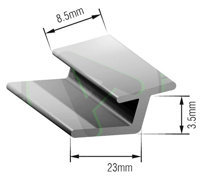 Grey Wheel Arch Trim- PVC