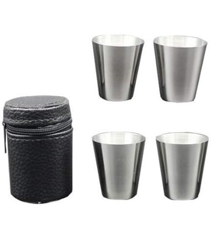 POS_SHOOTERGLASSSMALL Shooter Glass Stainless Steel Small - Image 1