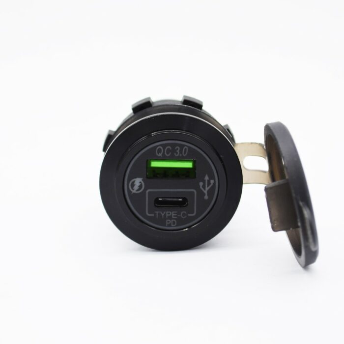 QC3 With C Type Charger (NO VOLT METER) - Image 1